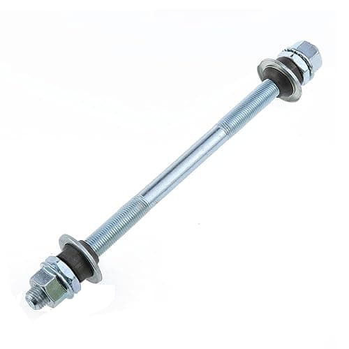 185MM Bicycle Rear Hub Axle 3/8Inch Silver - 1PCS