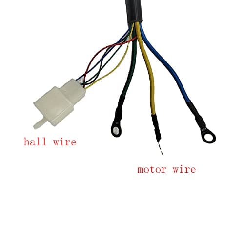 48V 2000W Electric Scooter BLDC Motor MY1020, Silver