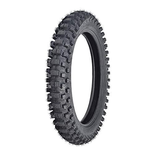 Durable 90/100-16 Pneumatic Tire for Dirt Bikes - Aggressive Knobby Tread