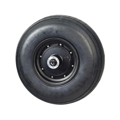 AlveyTech 60V 1500W Hub Motor & 18x9.50-8 Rear Wheel Assembly for Electric Fat Tire Scooters - For MotoTec MT-FatTire 2000