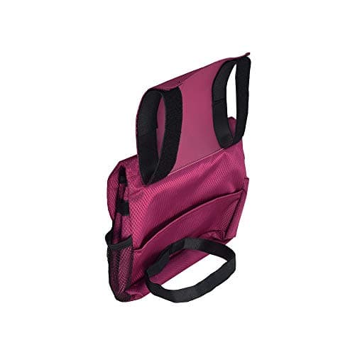 AlveyTech Mobility Scooter Saddle Bag & Cup Holder Combo (Black/Black)
