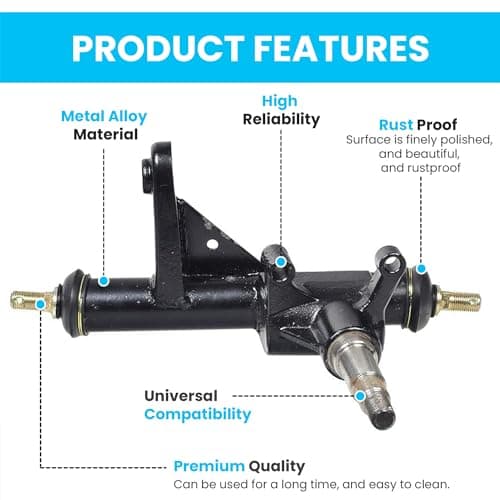 AlveyTech 150cc - 250cc Go-Karts & Dune Buggies Left & Right Strut Spindle