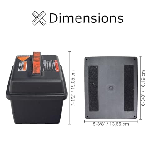 AlveyTech 24 Volt Battery Box Assembly for Shoprider Echo and Hero Electric Scooters - Replacement for SL73 and 10 Ah Batteries (800501-699-00/800502-699-00)  
AlveyTech Replacement 24 Volt Battery Box for Shoprider Echo and Hero Mobility Scooters -
