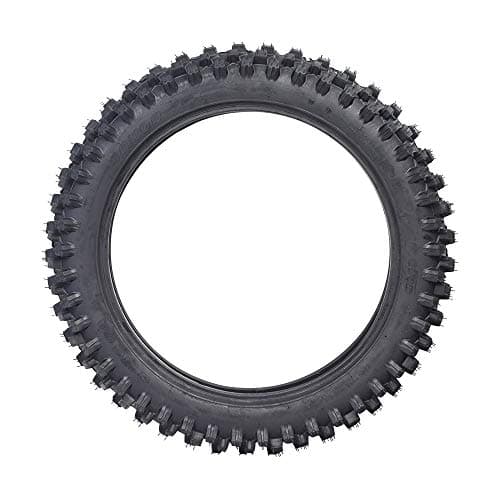Durable 90/100-16 Pneumatic Tire for Dirt Bikes - Aggressive Knobby Tread