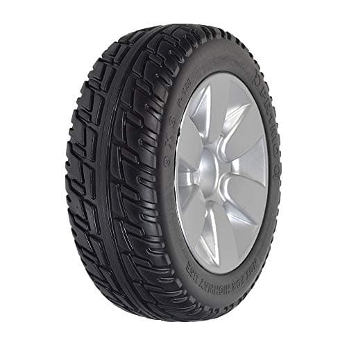 9x3 Flat-Free Drive Wheel Assembly for Jazzy Select Elite & Pride TSS 300 - Replacement Low Profile Wheels for Power Mobility Chair
