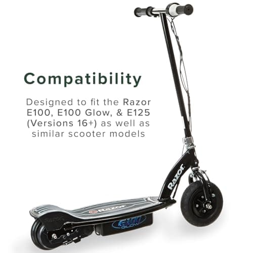 AlveyTech 24 Volt Battery Pack (5 Ah) - Replacement for Razor E100, E100 Glow, E125 Scooters
| Universal Rechargeable Scooter SLA/AGM Battery Pack (12V, Set of 12) for Electric Mini Scooter
| AlveyTech 24 Volt Battery Pack (5 Ah) - Suitable for Razo
