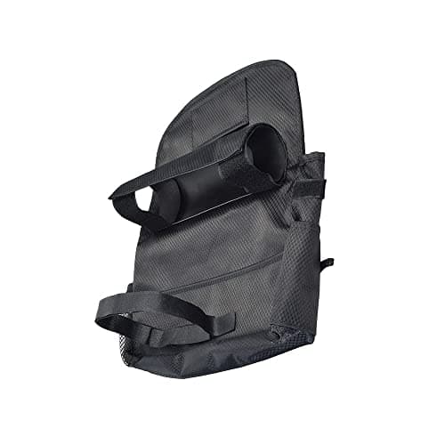 AlveyTech Saddle Bag for Mobility Scooter - Armrest Accessories Holder for Wheelchairs and Electric Scooters