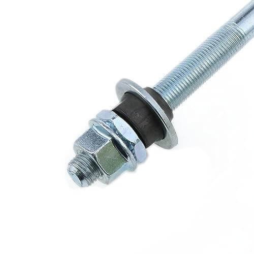 185MM Bicycle Rear Hub Axle 3/8Inch Silver - 1PCS
