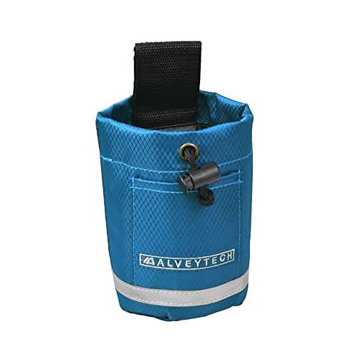 AlveyTech Mobility Scooter Saddle Bag & Cup Holder Combo (Black/Black)