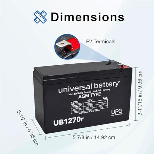 AlveyTech 36 Volt Battery Pack (7 Ah, with Harness) - Ideal for Razor EcoSmart Metro, 12V Replacement Batteries, Electric Dirt Scooter - High Capacity, Quick Charge, Suitable for Outdoor Adventure - Universal Rechargeable SLA AGM Battery Pack, Kit of