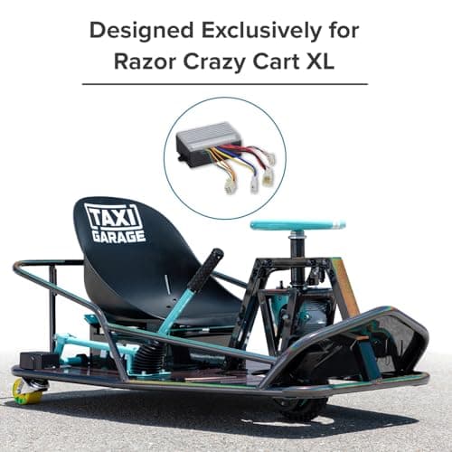 AlveyTech 36V HB3650-TYD6A Controller for Razor Crazy Cart XL 1+ (4-Wire)