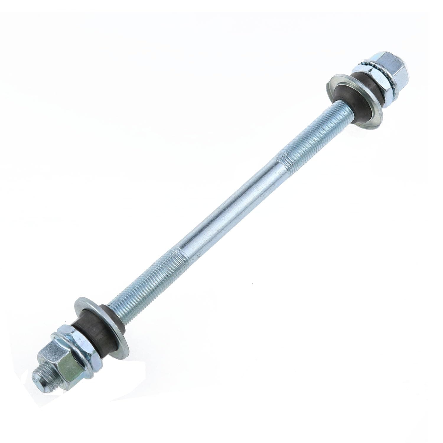 185MM Bicycle Rear Hub Axle 3/8Inch Silver - 1PCS