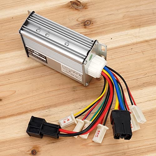 Aftermarket 48v 1000w Controller for Brushed Electric Scooter with Black Connector Terminal