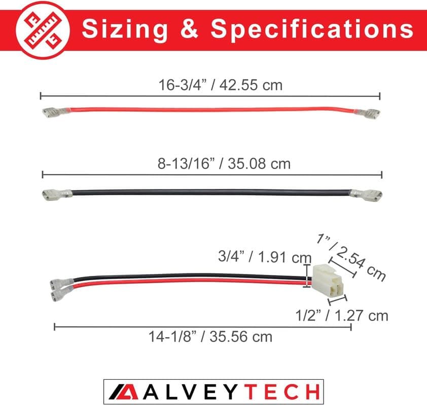 AlveyTech 24 Volt Battery Pack (5 Ah) - Replacement for Razor E100, E100 Glow, E125 Scooters
| Universal Rechargeable Scooter SLA/AGM Battery Pack (12V, Set of 12) for Electric Mini Scooter
| AlveyTech 24 Volt Battery Pack (5 Ah) - Suitable for Razo