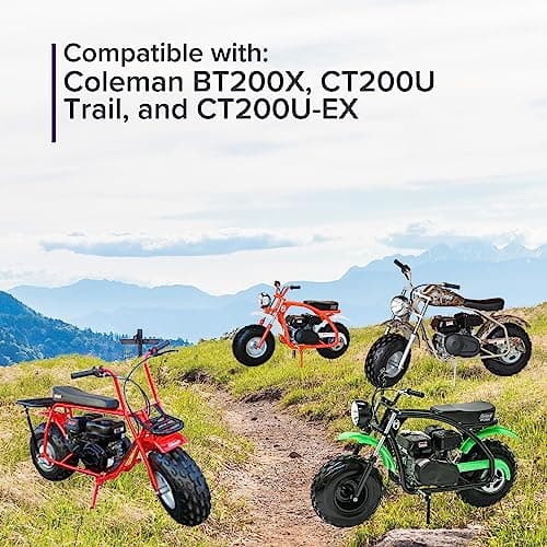 Rear Axle Adjusting Assembly for Coleman BT200X, CT200U, & CT200U-EX Mini Bike