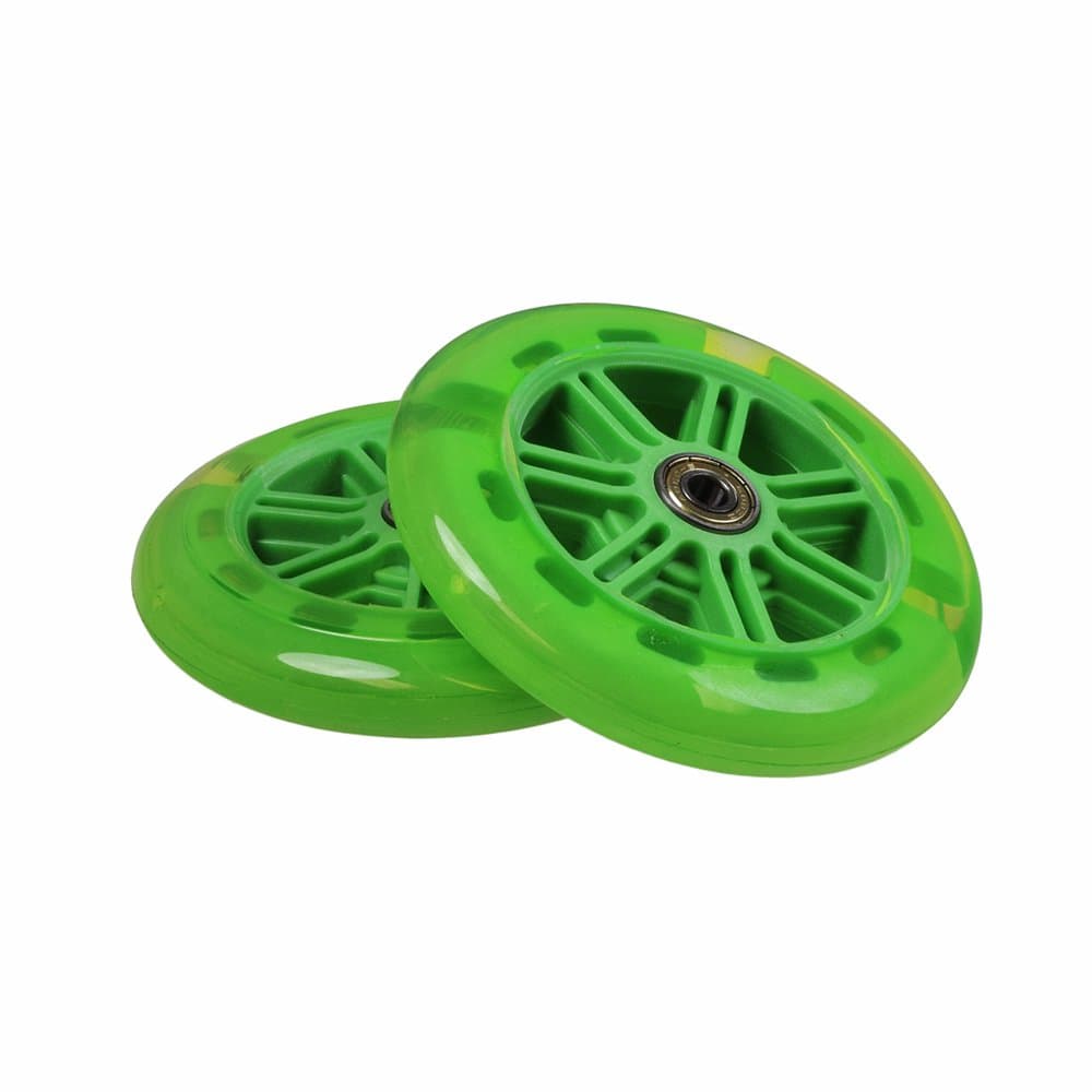 AlveyTech 125mm Clear Wheels for Razor A3 Kick Scooter